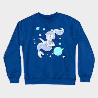 Cosmic Mermaid Crewneck Sweatshirt